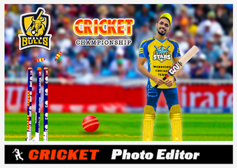 Image 1 for Cricket Photo Editor