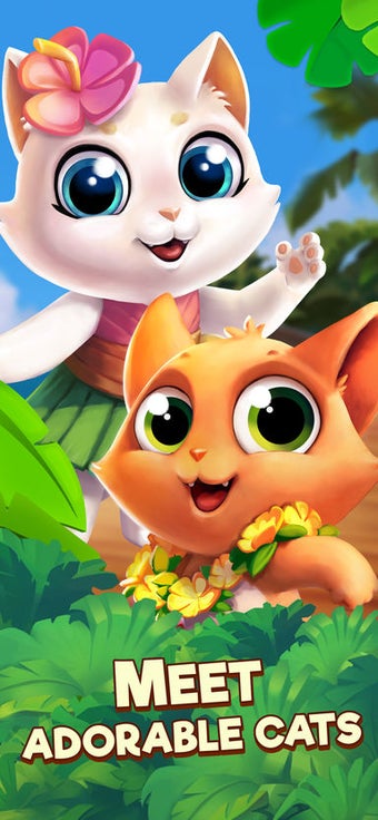 Image 0 for Tropicats: Match 3 Puzzle…