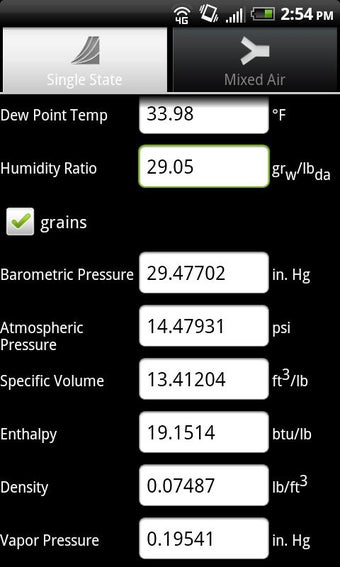 Imagen 3 para Air Pro Psychrometric Cal…