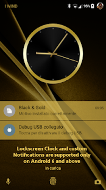 Imagen 1 para Black & Gold Theme for Xp…