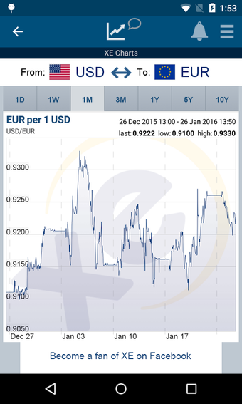 Imagen 0 para XE Currency Converter & E…