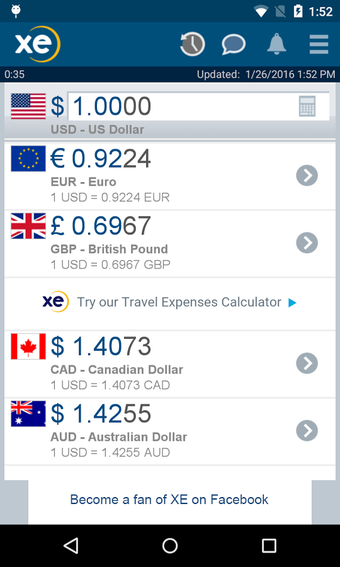 Imagen 3 para XE Currency Converter & E…