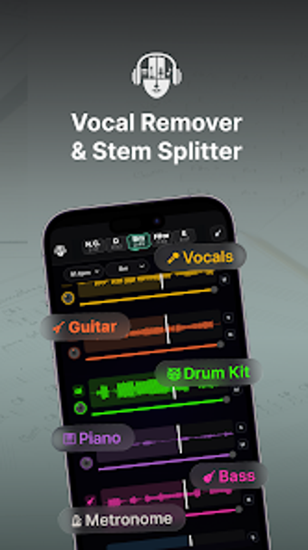 Image 0 for AI Vocal Remover-Stem Spl…