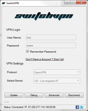 Image 0 for SwitchVPN
