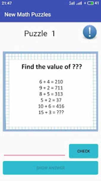 Image 1 for New Math Puzzles  for Gen…