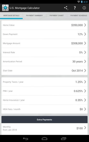 Image 0 for U.S. Mortgage Calculator