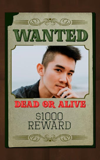 Imagen 1 para Wanted Poster Maker Photo…