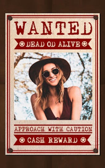 Imagen 2 para Wanted Poster Maker Photo…