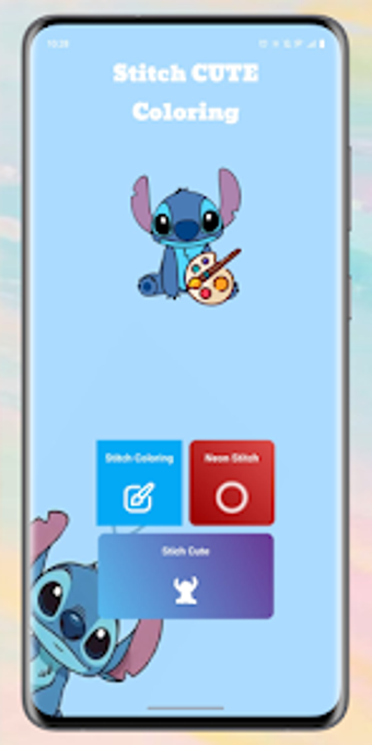 Image 0 for Stitch Cute Coloring Lilo