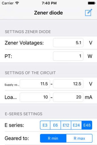 Image 0 for Zener diode dropping resi…