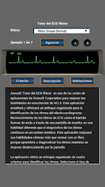 Imagen 3 para Tutor del ECG Ritmo