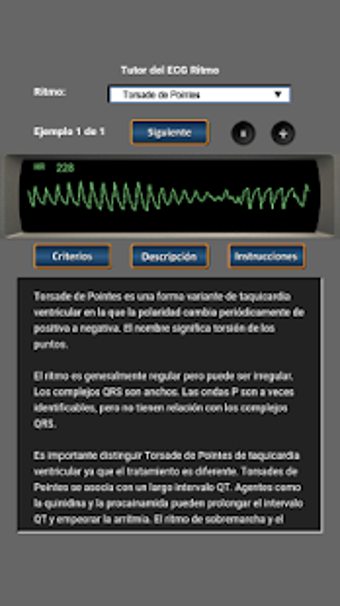 Imagen 2 para Tutor del ECG Ritmo