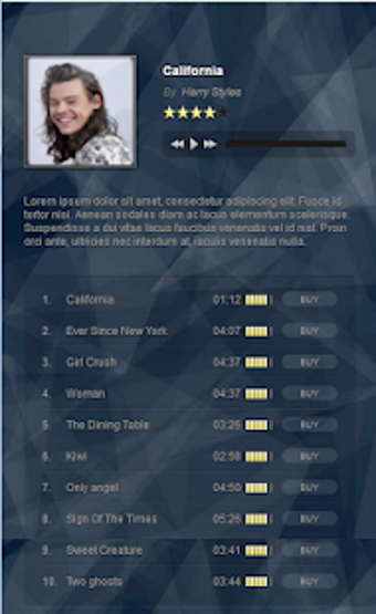 Image 1 for Harry Styles Music Offlin…