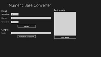Imagen 1 para Numeric Base Converter fo…