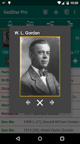 Image 1 for GedStar Pro Genealogy Vie…