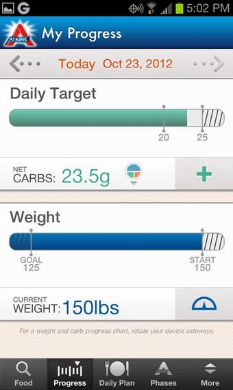 Imagen 0 para Atkins Carb Tracker