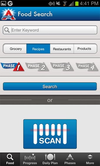 Imagen 4 para Atkins Carb Tracker