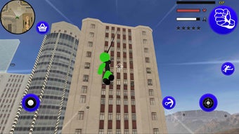 Image 1 for Green Pool Stickman Rope …