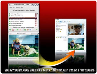 Imagen 0 para Video2Webcam