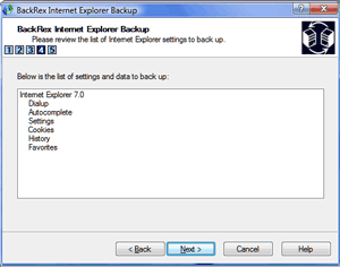 Image 1 for Internet Explorer Backup