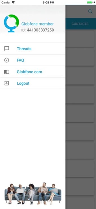 Image 1 for Globfone SMS Messenger