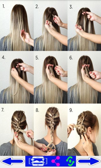 Image 0 for step by step- Hairstyles