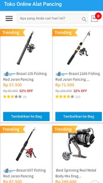 Image 1 for Fishing Shop Online Shop