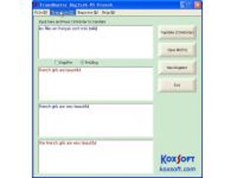 Image 0 for TransHunter English VS Fr…