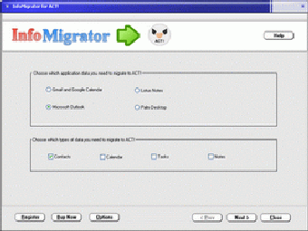 Image 0 for InfoMigrator for ACT