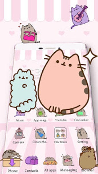 Imagen 3 para Cute Pusheen Cat Gravity …