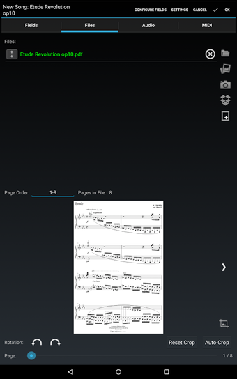 Imagen 1 para MobileSheetsPro Music Rea…