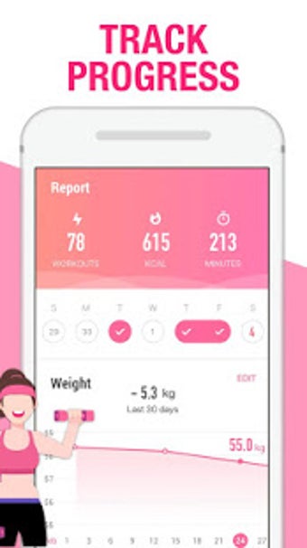 Imagen 3 para Female Fitness - Women Wo…