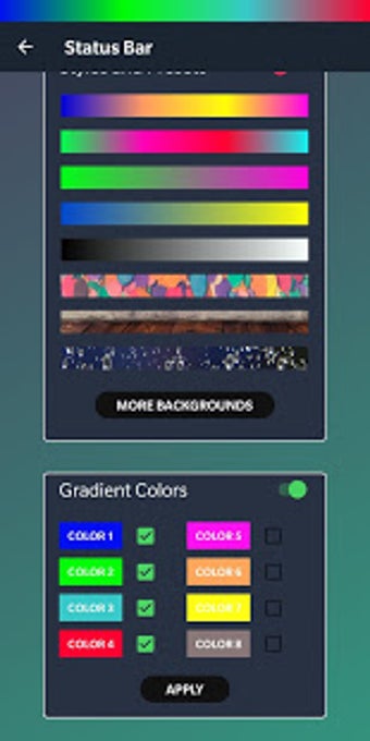 Imagen 0 para Status Bar & Notch custom…