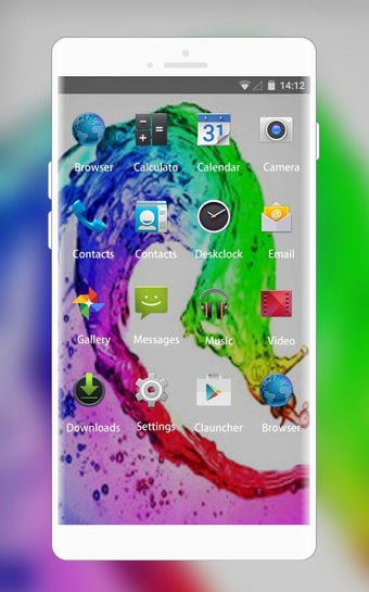 Imagen 1 para Theme for Lava Iris X5 HD