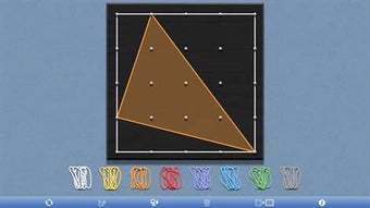 Imagen 1 para Geoboard, by the Math Lea…