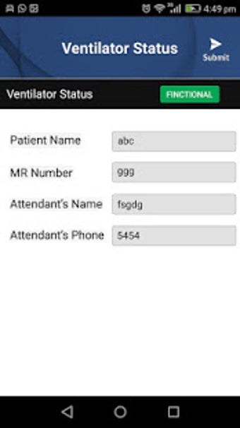 Image 0 for Ventilator Status