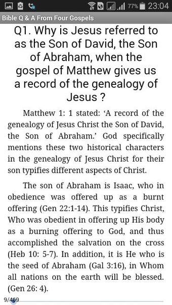 Image 1 for Bible Q & A From Four Gos…