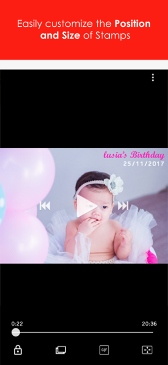 Image 3 for Auto timestamp & text to …