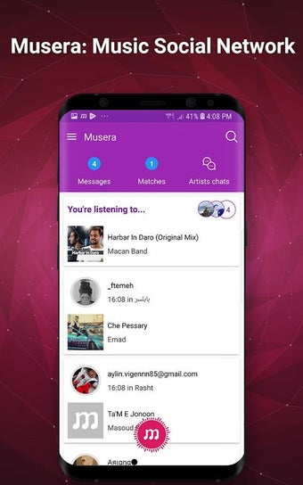 Image 0 for Musera : Music Social Net…