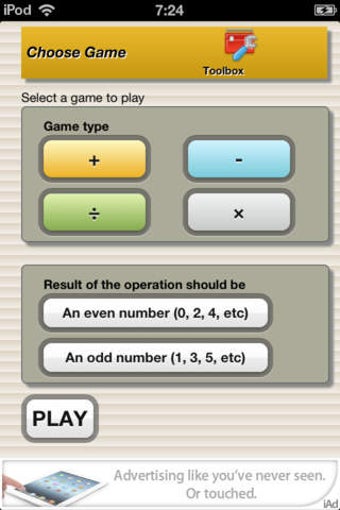 Image 0 for Game of Even or Odd Numbe…