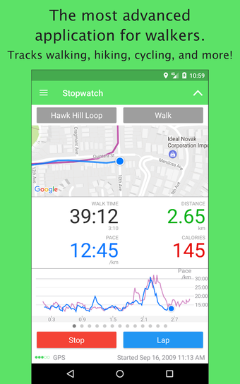 Image 3 for Walkmeter GPS Pedometer -…