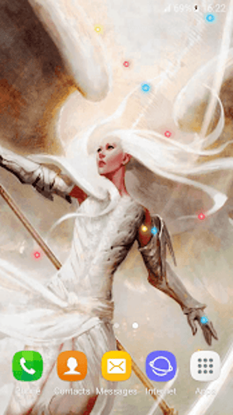 Imagen 2 para Angels Live Wallpaper HD