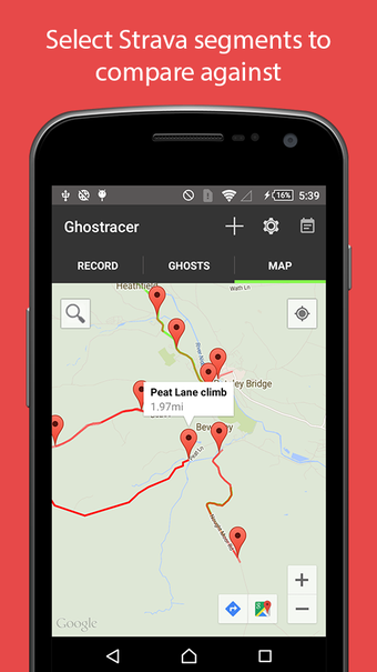 Image 1 for Ghostracer - GPS Run & Cy…