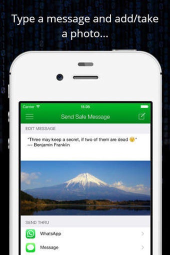 Image 0 for Send Safe Message - Self …