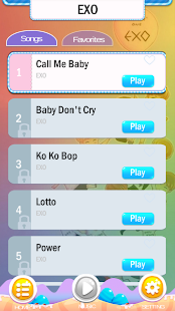 Imagen 3 para EXO Chibi Piano Tiles