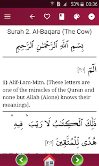 Image 3 for Quran in ArabicEnglish (H…