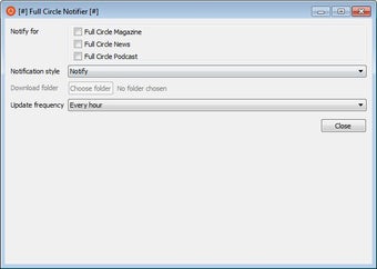 Image 0 for Full Circle Notifier