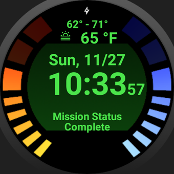Imagen 1 para Omega Engine - Watch Face