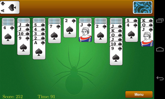 Imagen 2 para Classic Spider Solitaire