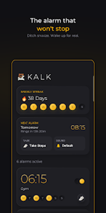 Imagen 0 para KALK : Task Alarm Clock